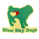Blue Sky Dogs ロゴステッカー