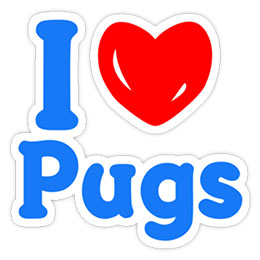 I LOVE　PUG
