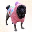 ふわもこパグパーカー(ピンク)