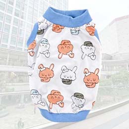 うさぎタンクトップ(ブルー×ブルー)