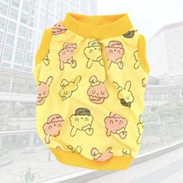 うさぎタンクトップ(イエロー×イエロー)サイズ調整可