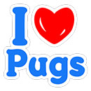 I LOVE　PUG